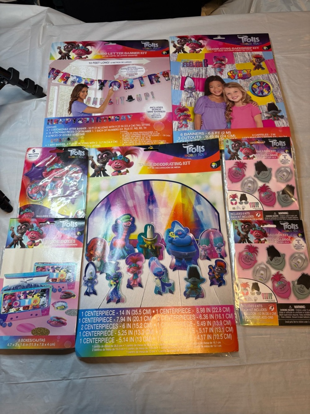 Trolls Party Decoration Bundle Kit